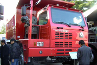 LHD 6X4 420HP を採鉱するダンプ トラック 70 トンのダンプカーの SINOTRUK HOWO70