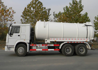 大きい容量の頑丈な真空の下水のトラック 6X4 Euro2 290HP、ISO