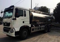 大きい容量 15-20 CBM のガス タンクのトラックの食用油の輸送車
