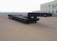 運送構造機械のための半低ベッドのトレーラ トラック 3 の車軸 60Tons 15m