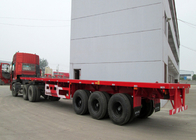 容器のローディングのための半平面のトレーラ トラック 3 の車軸 30-60Tons 13m