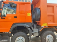400HP オレンジ HOWO ティッパー トラック RHD 6×4 10ホイール 高馬力