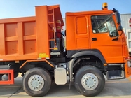 400HP オレンジ HOWO ティッパー トラック RHD 6×4 10ホイール 高馬力