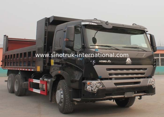 ダンプカーのダンプ トラック SINOTRUK HOWO A7 420HP 6X4 10 は 25 トンを動かします