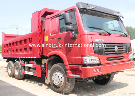 SINOTRUK HOWO のダンプカーのダンプ トラック 10 は 10-25CBM 負荷 25-40tons ZZ3257N3647A を動かします