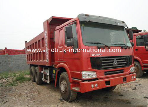 ダンプカーのダンプ トラック SINOTRUK HOWO 371HP 6X4 LHD 25-40tons 10-25CBM ZZ3257N3447A1