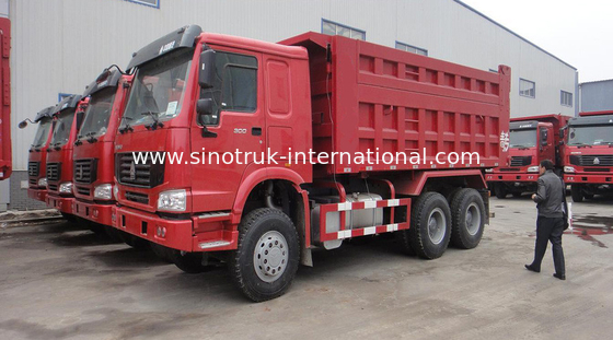 ダンプカーのダンプ トラック SINOTRUK HOWO 10wheels LHD 371HP 25tons 10-25CBM ZZ3257N3847A