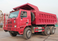 SINOTRUK HOWO 70 の採鉱のダンプ トラック 6X4 LHD 371HP 70tons ZZ5707S3640AJ