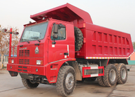 採鉱のための 371HP ダンプカーのダンプ トラック/自動三車軸ダンプ トラック