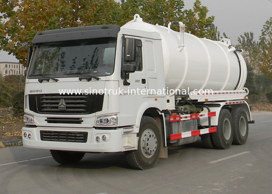 公衆衛生車の下水の真空のトラック 18CBM LHD 6X4