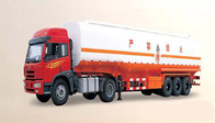 半高性能のトレーラーの燃料の配達用トラック 55 の CBM 公認 ISO
