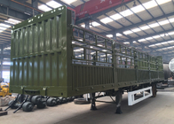 負荷の容器のための半平面のトレーラ トラック 3 の車軸 30-60Tons 13m