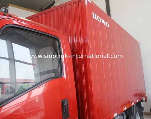 SINOTRUK HOWO 軽量トラック 16 トンの LHD 140HP、Box ヴァン Truck ZZ1167G3815C1