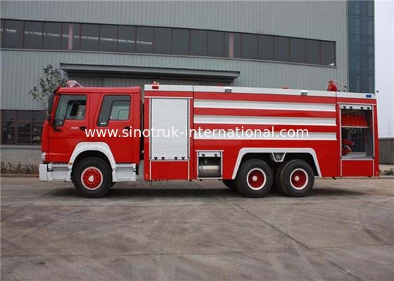 20CBM LHD 6X4 の消火活動のトラック、緊急の泡の火の救助のトラック