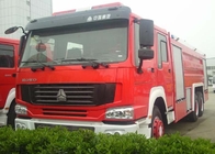 SINOTRUK HOWO の消火活動のトラック 20CBM 10 の車輪、救助の普通消防車