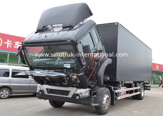 Semi-trailer 貨物 ヴァン Truck SINOTRUK HOWO 4X2 16-20 トンの LHD 290HP