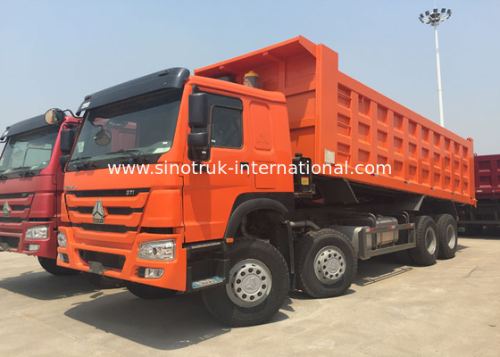 ダンプカー トラックSINOTRUK HOWO 371HP 12は31トンのLHDを20-30CBM ZZ3317N3567W動かします
