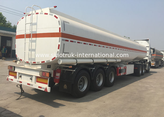 50000L の半 A7 トレーラ トラック 3 の車軸重油の配達用トラック- 65000L タンク