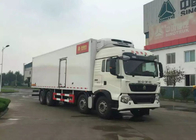 8×4によって冷やされているトラックおよびバンSINOTRUK HOWO運送冷凍食品のための40トン