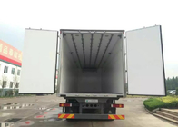 8×4によって冷やされているトラックおよびバンSINOTRUK HOWO運送冷凍食品のための40トン