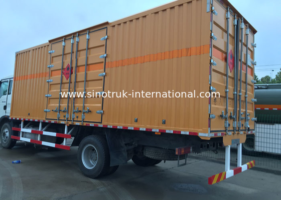 高い安全性のヴァンCargo Truck SINOTRUK HOWO 4X2 LHDのユーロ2の貨物自動車車
