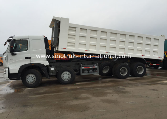 Sinotruk Howoのダンプ トラックA7 371 HP 12の車輪LHD 60のトン20 - 30 CBM ZZ3317N3867N1