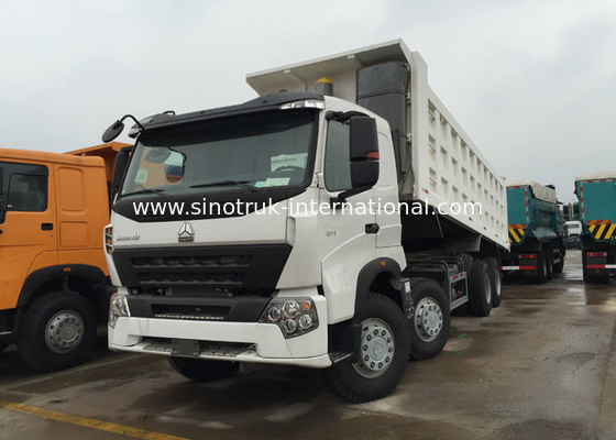 Sinotruk Howoのダンプ トラックA7 371 HP 12の車輪LHD 60のトン20 - 30 CBM ZZ3317N3867N1