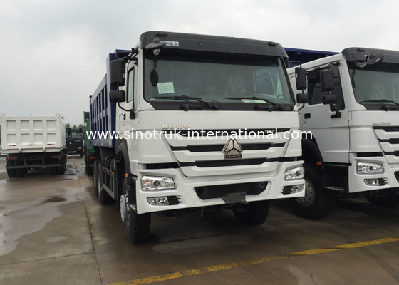 SINOTRUK HOWOのダンプカー トラック266HP 6X4 LHD 10 - 25CBM商業ダンプ トラック