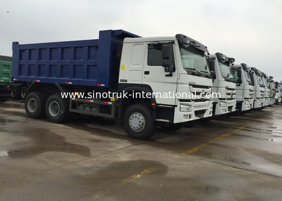 SINOTRUK HOWOのダンプカー トラック266HP 6X4 LHD 10 - 25CBM商業ダンプ トラック