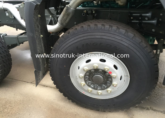 SINOTRUK HOWOのダンプ トラックのシャーシ371HP 8X4 LHD商業ダンプ トラック31トンの28CBMの
