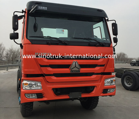 オレンジSINOTRUK HOWOの牽引のトラクターのトラックRHD 10は371 HP ZZ4257S3241Wを動かします