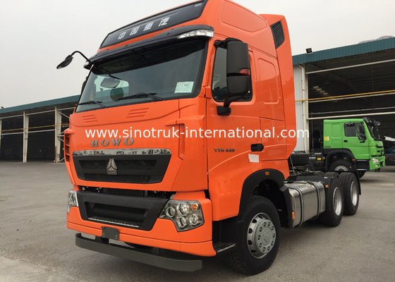 SINOTRUK HOWO T7Hの人エンジンのトラクターのトラック6X4のユーロ3/4 440 HP ZZ4257V324HD1B