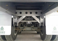 低い半ベッドのトラックのトレーラー3の車軸80Tローディングの構造機械/重い装置