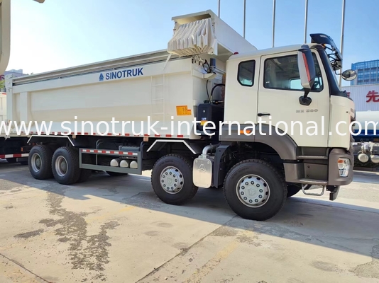 シノトルクホハン 新型HOWO ターパーダンプトラック N7 6 × 4 10 ホイール 380HP RHD U型 オートマティックタンパウリン