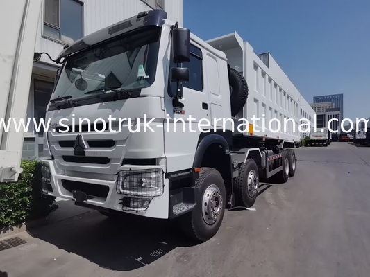 12鉱山のための車輪のSinotruk HOWO 8X4のダンプ トラック400hp