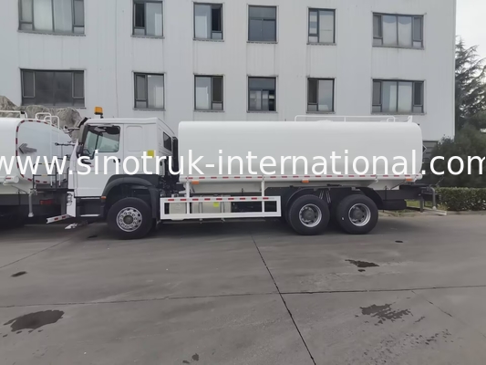 シノトルク HOWO ホワイト RHD 6x4 水タンク トラック ZZ1257V4347B1 高圧洗浄機能