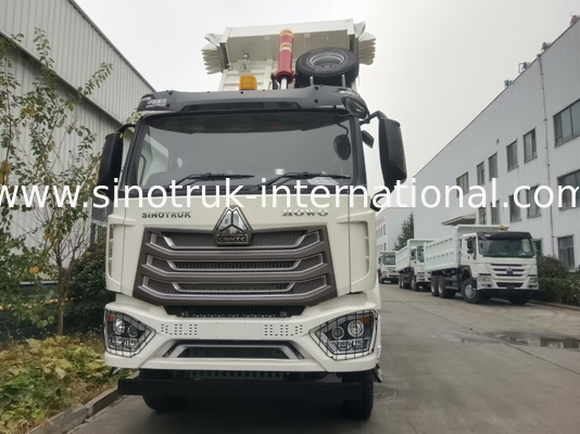 30 - 40 トン RHD 10 ホイール タンパウリン シノトラック ホウ 6x4 建設用 ターパー トラック
