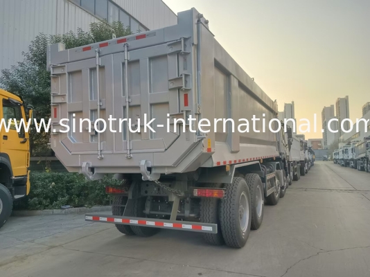 ターパートラック SINOTRUK HOWO 400HP 12ホイール LHD 40トン 30CBM ZZ3317V3567B1