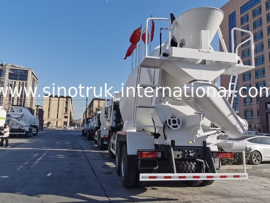 SINOTRUK HOWO 6×4 10ホイール コンクリートミキサートラック 400 HP 高効率LHD