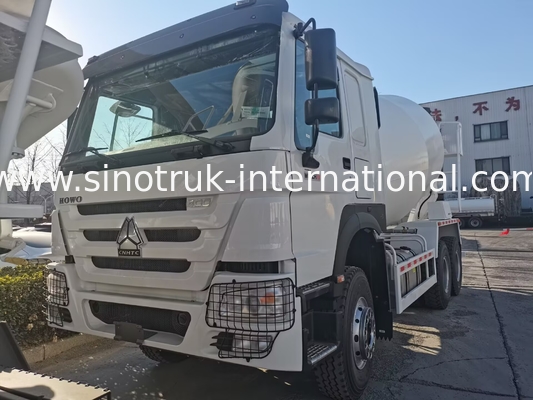 SINOTRUK HOWO 6×4 10ホイール コンクリートミキサートラック 400 HP 高効率LHD