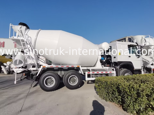 SINOTRUK HOWO 6×4 10ホイール コンクリートミキサートラック 400 HP 高効率LHD