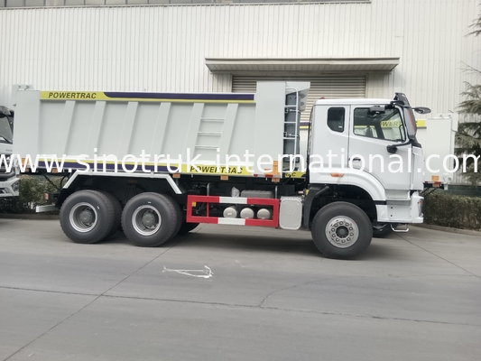 30-40 トン RHD 10 輪 ターパー ダンプ トラック SINOTRUK ハオハン 建設用 ホワイト