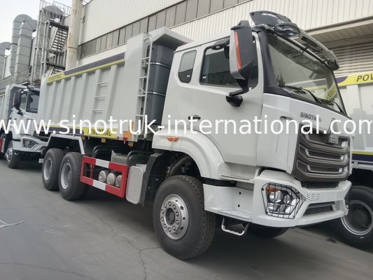30-40 トン RHD 10 輪 ターパー ダンプ トラック SINOTRUK ハオハン 建設用 ホワイト
