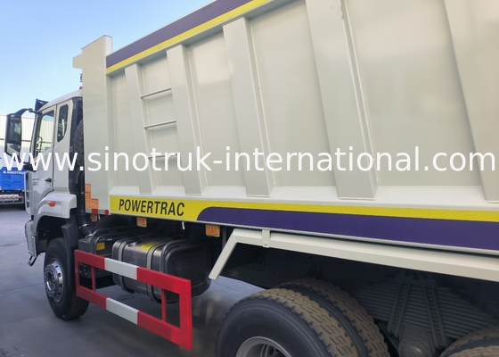 シノトルク ホウオ / ホハン 6×4 ティッパーダンプトラック 10 輪 直角貨体 20CBM 白色
