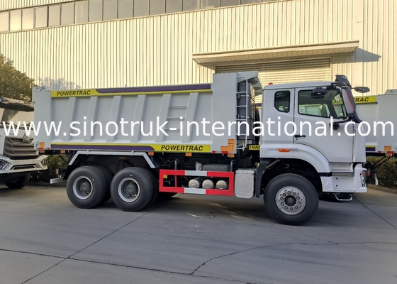 シノトルク ホウオ / ホハン 6×4 ティッパーダンプトラック 10 輪 直角貨体 20CBM 白色
