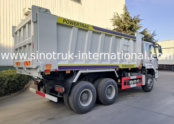 シノトルク ホウオ / ホハン 6×4 ティッパーダンプトラック 10 輪 直角貨体 20CBM 白色