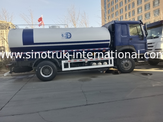 HOWO SINOTRUK 水タンク トラック 300HP ブルー