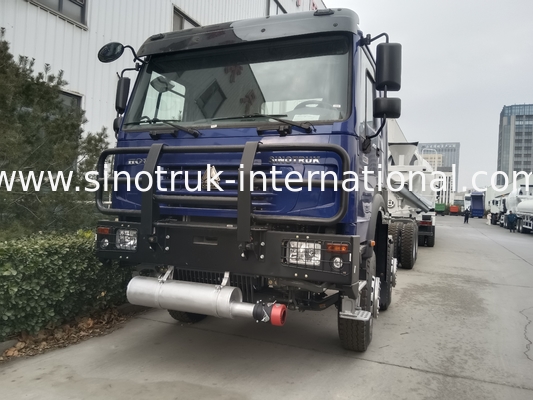 SINOTRUK HOWO オイルタンク トラック シャーシ 400HP 8X4 LHD 50 トン 40CBM