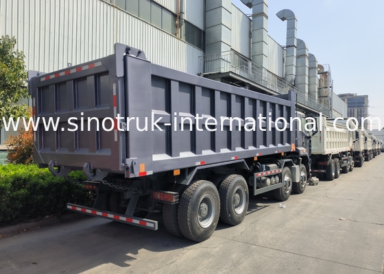 5300*2300*1500mm 貨物箱 貨物輸送をスムーズにするための重荷ダンプトラック RHD / LHD 運転タイプ