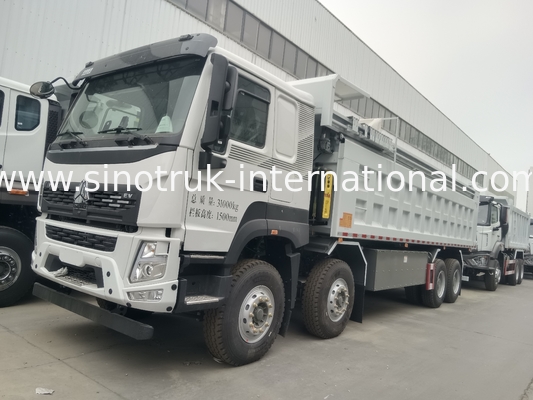 SINOTRUK HOWO 380HP ターパーダンプトラック 12輪 LHD 31トンの 20-30CBM V7-X キャビーン